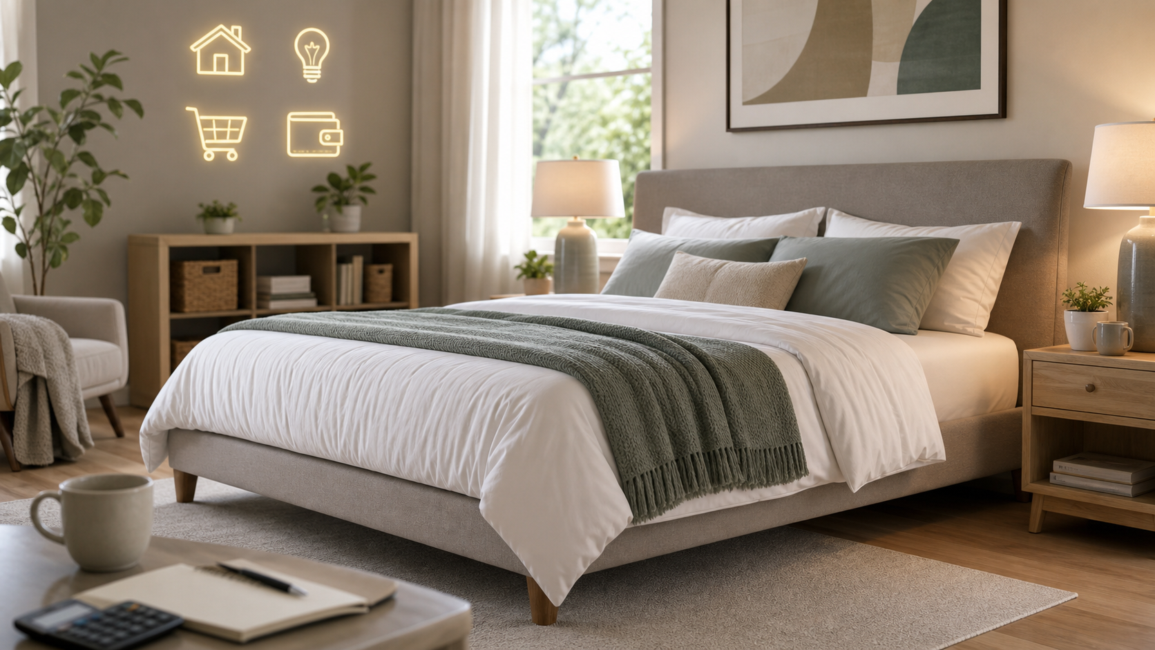 Bed financed through Fair for You with priority-bill repayment checks
